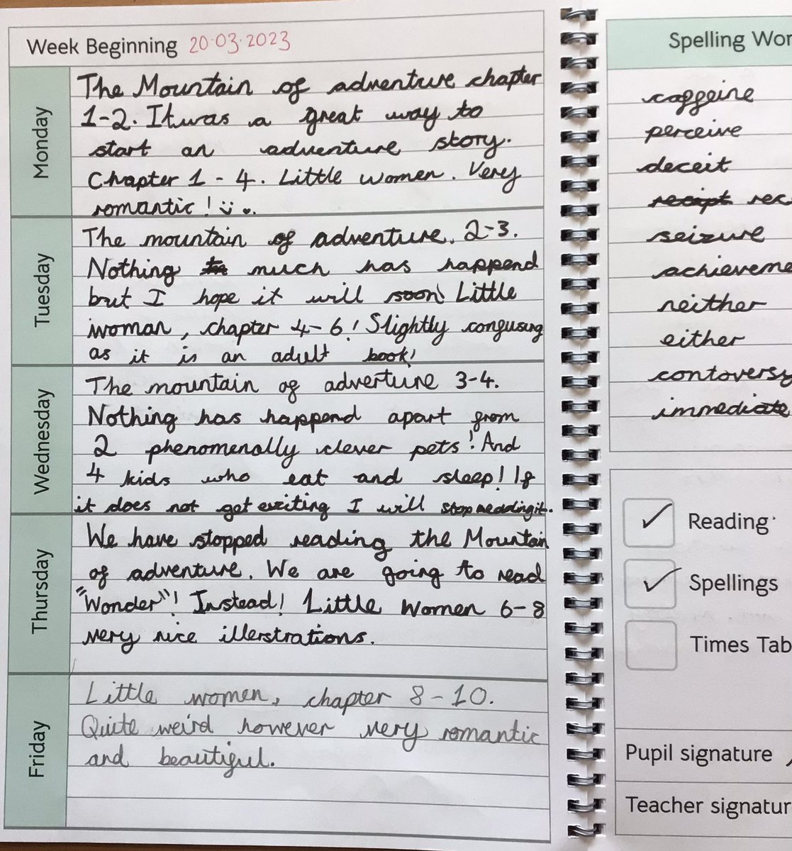 OmisoreMr's tweet photo. The reading journals at @ShacklewellE8 are taking shape, showing children’s excitement and opinions of the books they’re reading. Have a look at the review of Lightning Girl, a book about a girl called Aurora and her ‘unremarkable’ family, written by @AleshaOfficial . https://t.co/ngEgOw5OEE