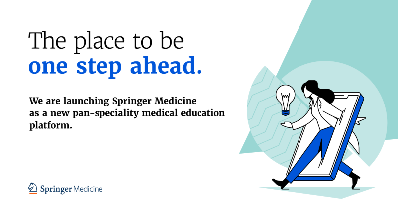 Springer_Med's tweet photo. We are pleased to share that Springer Medicine has fully launched! Covering a broad range of clinical specialties, stay up to date with our easily digestible #medicaleducation content.

Register today and gain access to the latest knowledge you need for your patients.
