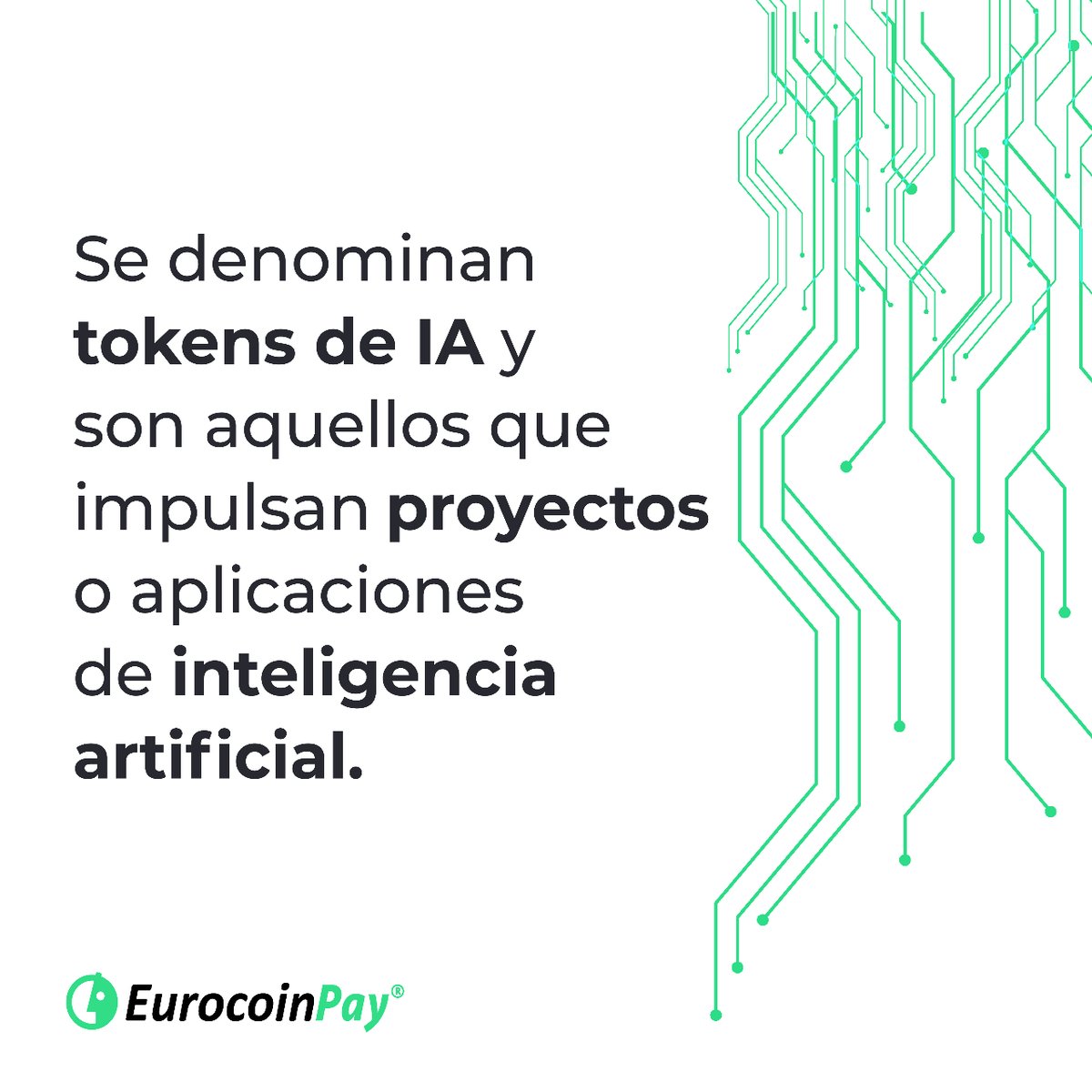 eurocoinpay's tweet photo. ¡Hoy te contamos qué son la #criptomonedas de #InteligenciaArtificial!💥
¿Las conocías?🤔 ¡Te leemos en comentarios!👀
#criptoactivos #criptoactivosdigitales https://t.co/R0tg2GucM4