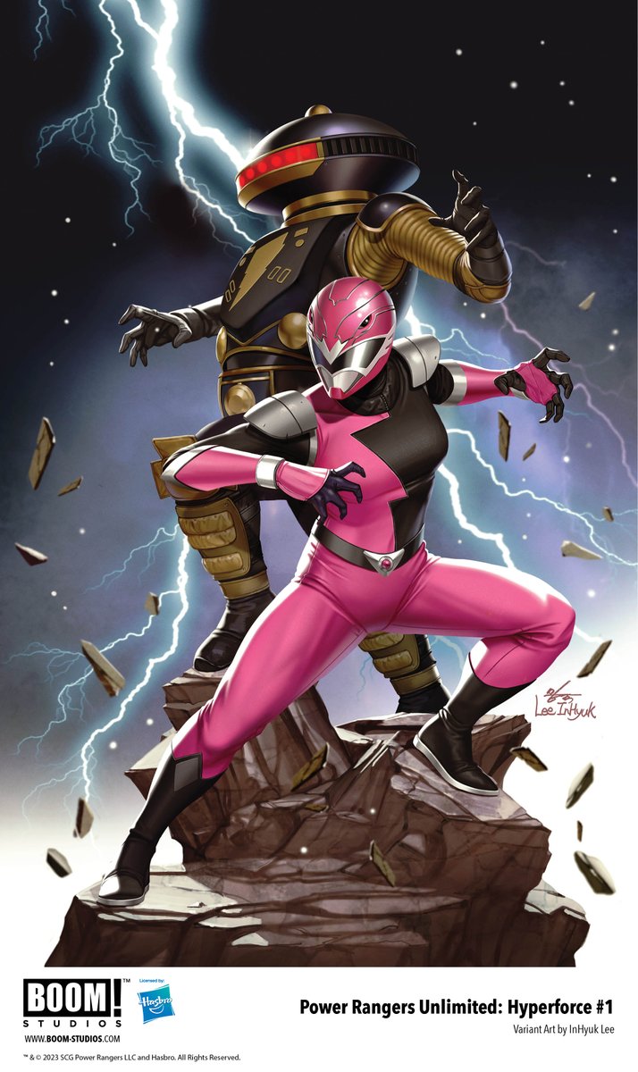 ICYMI - NEWS - More Rangers from Across the Morphin Grid Rise Up this Summer at @boomstudios  in #PowerRangersUnlimited: #HYPERFORCE

HyperForce returns in a continuation of the hit Twitch series with returning creatives @misty_flores @Strawburry17.

rangercommand.com/news-more-rang…