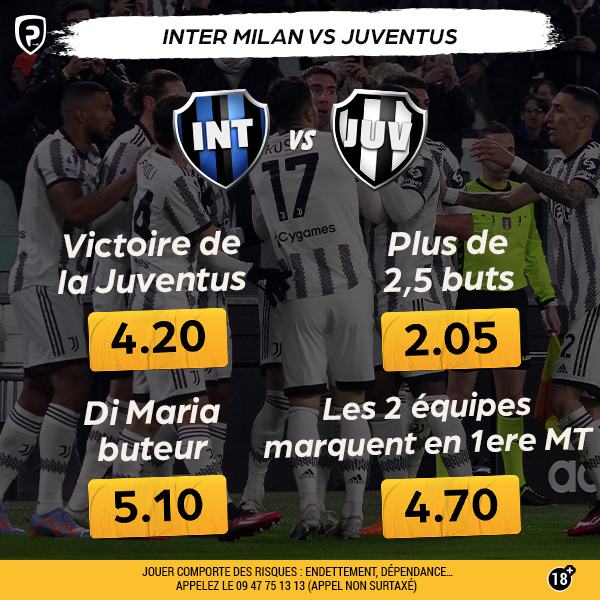 OlyBetSportFR's tweet image. 🇮🇹 Demi-finale retour en #CoppaItalia : #INTJUV ⚔️

Qui sortira vainqueur de ce duel au sommet ?

A retrouver sur le site 👉 : ow.ly/RbhH50NTSEK