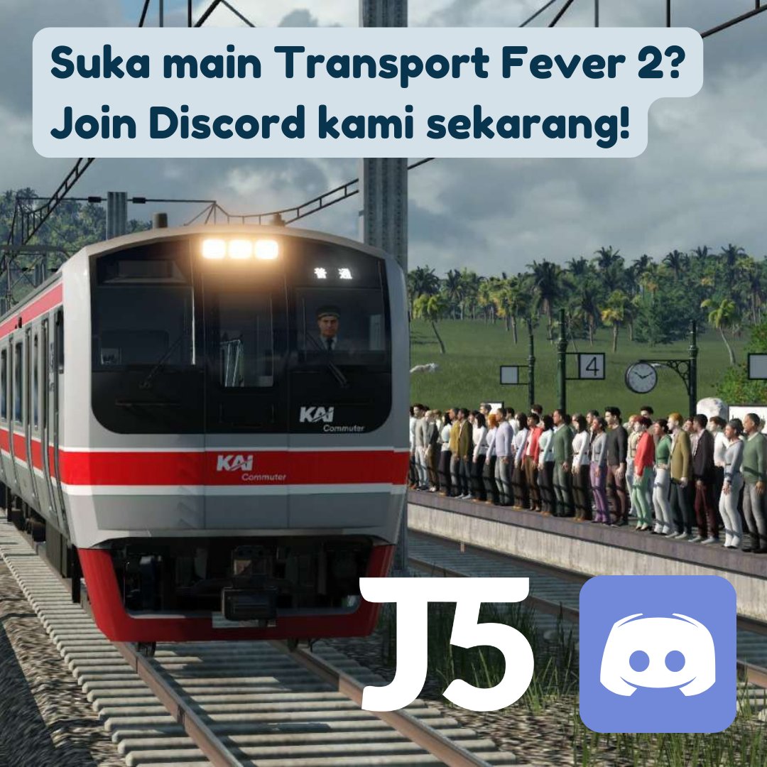 Jalur5 Community on Twitter "Hi J5Friends! Suka main Transport Fever 2