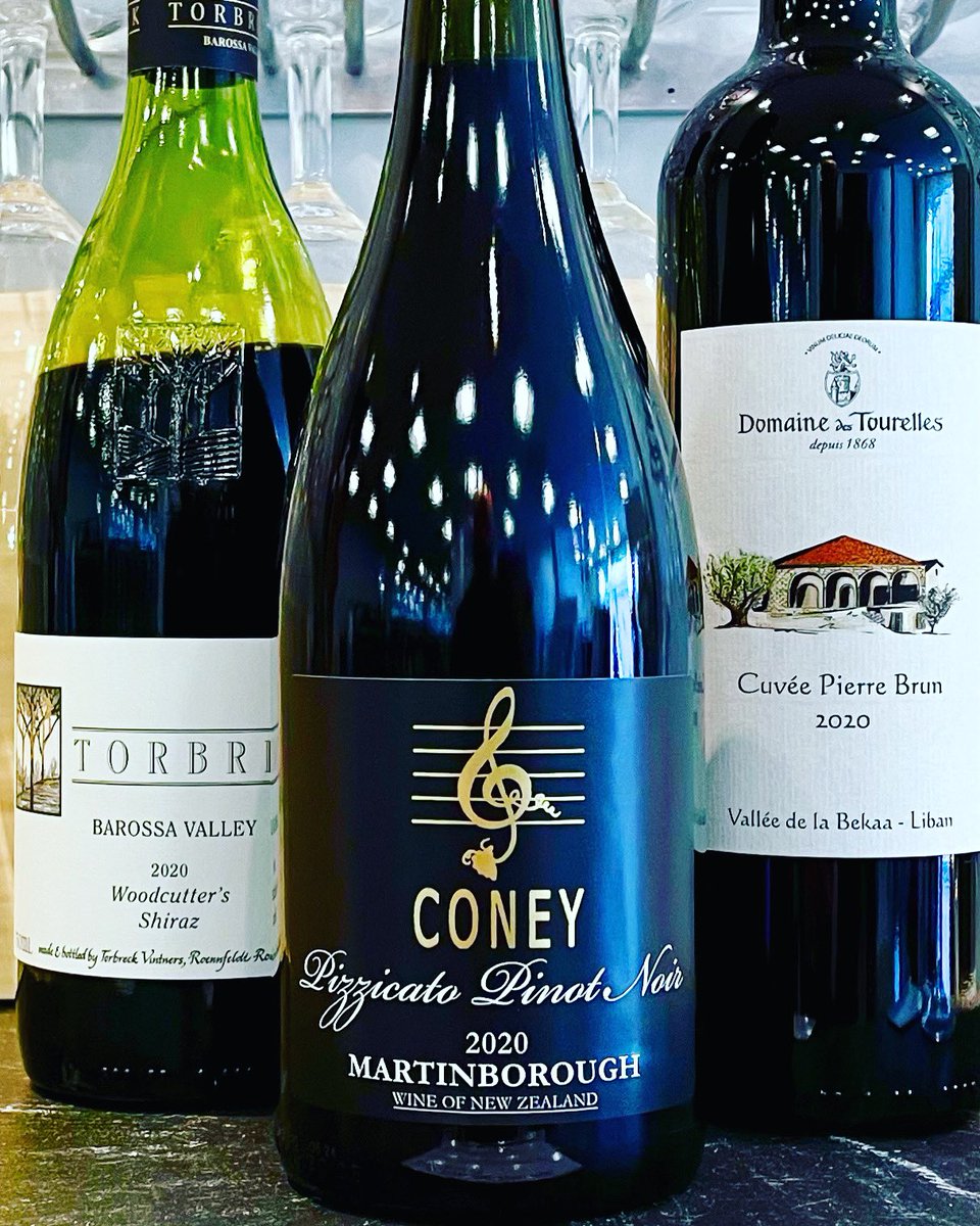 Some great #redwine to try on the #tastingcounter #majesticwine #cobham Let’s #seeyouinstore for some #winetasting A #shiraz #winesofaustralia A #pinotnoir #martinborough #winesofnewzealand A #bordeauxblend #winesoflebanon