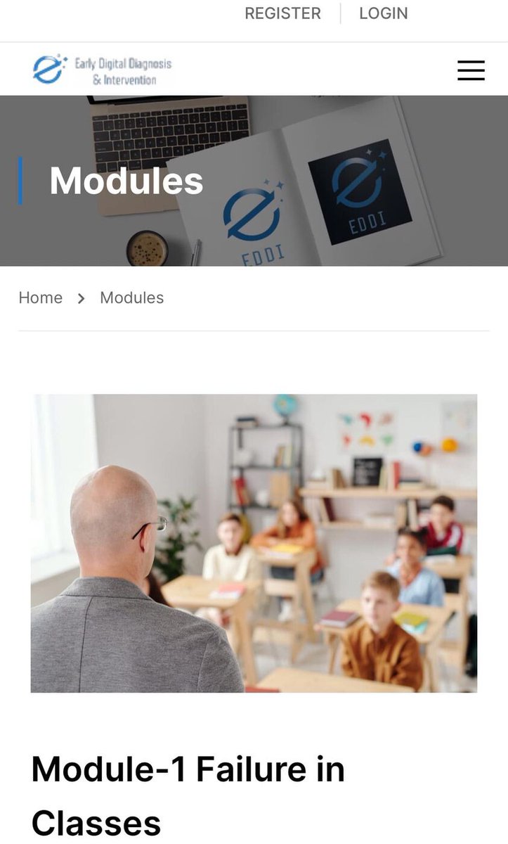 The Early Diagnosis and Intervention (EDDI) project key outputs are now ready for exploration!

🧐 Discover the Early School Leaving (ESL) topics and issues that we addressed in our EDDI Project e-learning area 

Find out more here: bit.ly/3HaoSR7