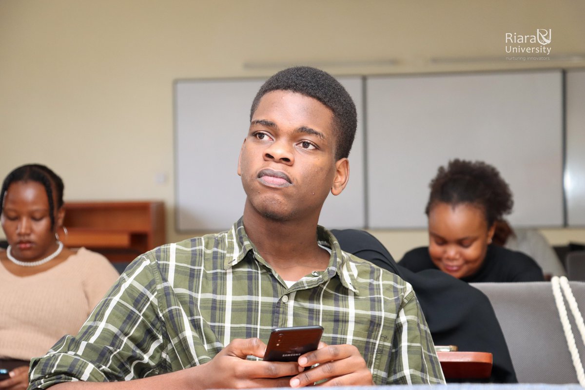AESU pioneer student entrepreneurs, Brian Khavalaji, Rukia Mohammed, Juliet Muiruri, Nathan Nturere, <a href="/RiaraLawSociety/">Riara University Law Society</a>  president, Amanda Mwato, and Computing Science school rep. Gideon Kiplagat also engaged the students.
#practicalskills #industryecosystems