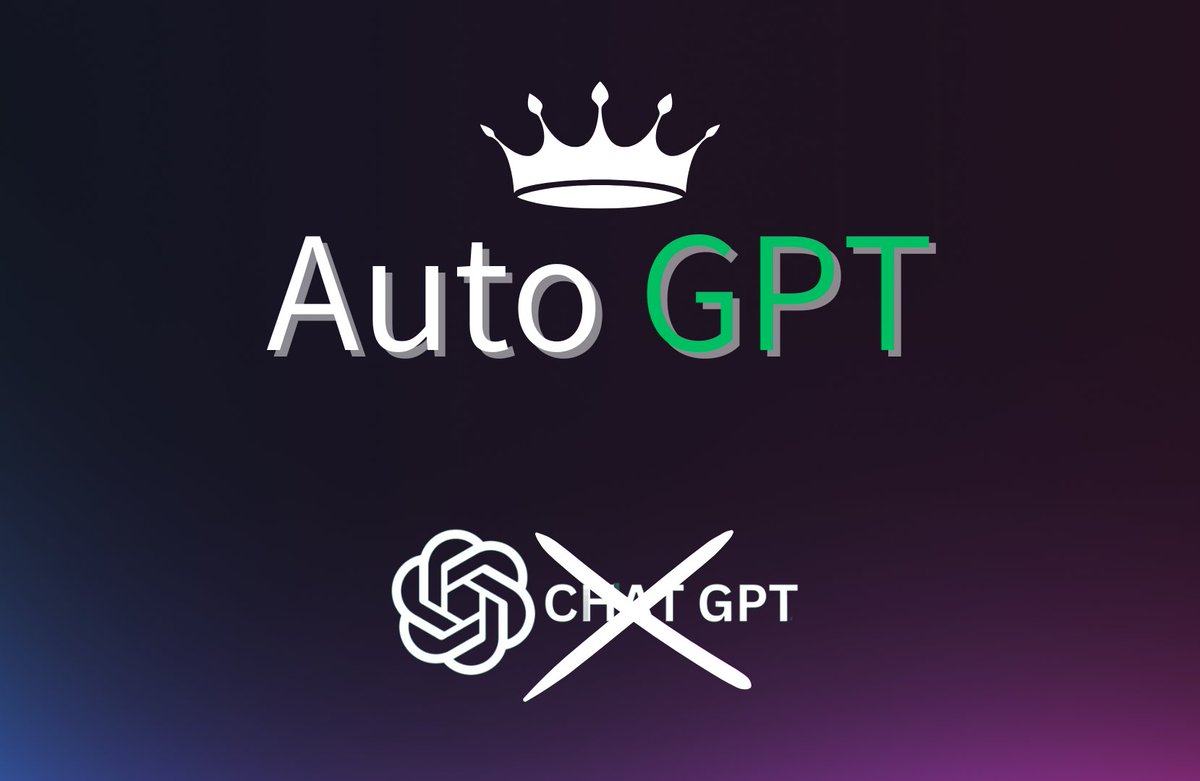 GrowthAI_'s tweet photo. Comment ChatGPT vient de se faire auto-remplacer par AutoGPT ?

5 exemples d'utilisations complètement folles d'AutoGPT ...

... et pourquoi tu devrais l'intégrer à ton business

🧵Thread (déroule c'est fascinant) https://t.co/rdMq1o7Tl4