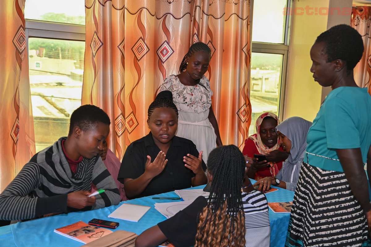 Munyange01's tweet photo. Dignity and safety training  guide on how to support and equip young women in Isiolo with the skills needed, also identifying the risks and knowing the opportunities available for them to enjoy their rights 
#ActionaidKenya
#ActivistaIsiolo
#IsioloCounty https://t.co/TEI9b6ljJv