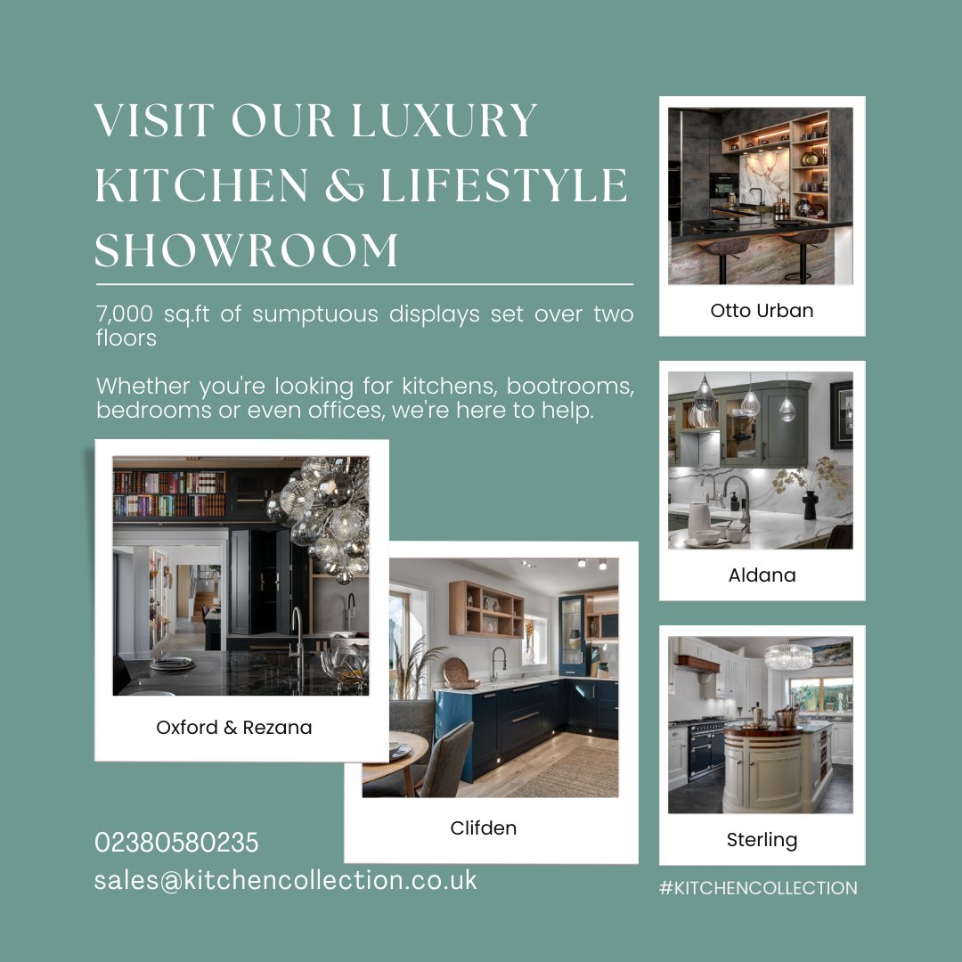 We would love to welcome you to our showroom! #kitchencollection #interiors #kitchens #kitchendesign #southampton #hampshire #romsey