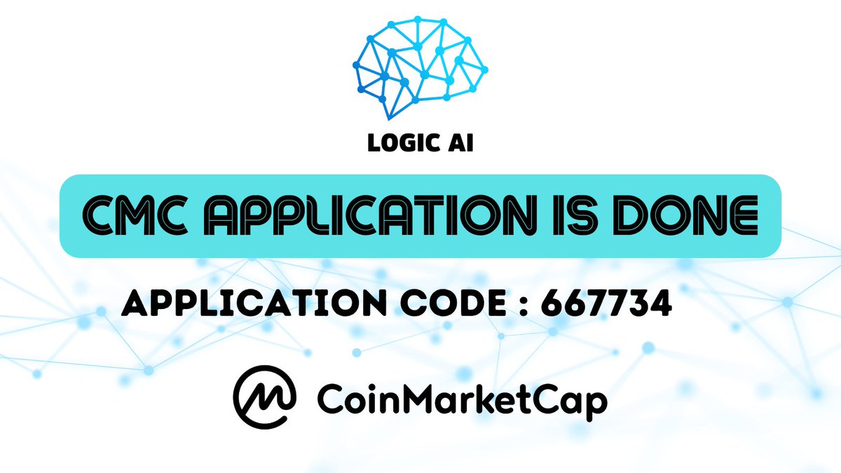 We have made the <a href="/coinmarketcap/">CoinMarketCap</a> listing application.

Application Number : 667734