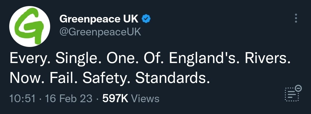 Britain_People's tweet photo. 🔴TORY SEWAGE

@GreenpeaceUK https://t.co/ravzPZDXsp