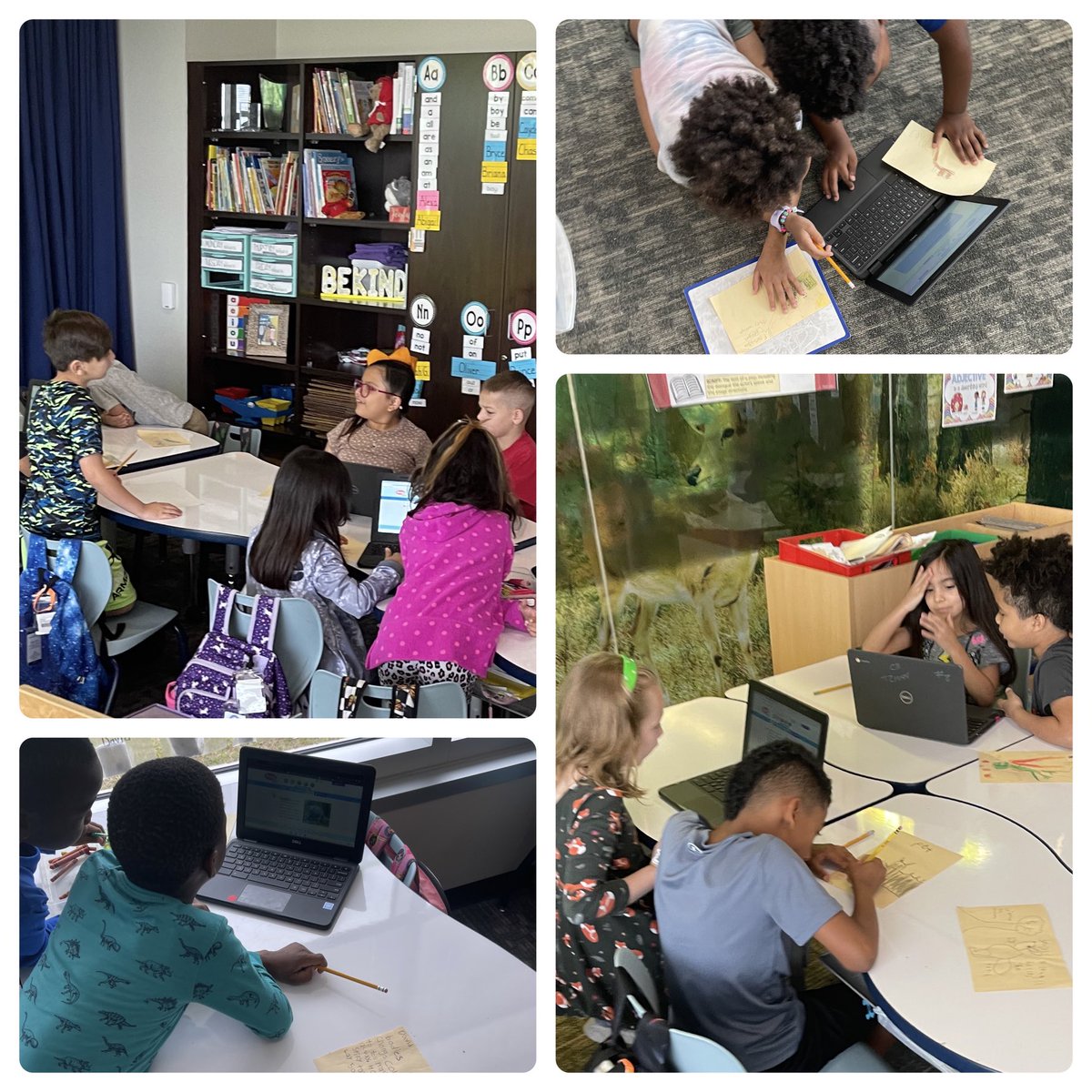 MrsCoughlin__CE's tweet photo. We are having fun digging into our research unit!  ⁦@HumbleISD_CE⁩ https://t.co/NjwKAHDHEV