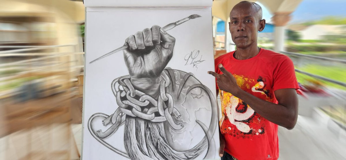 artistsforpeace's tweet photo. We are so proud of our talented students at the APJ school in Haiti. 👏 Recently, they enjoyed an art workshop.🎨🖌️

We think the results are amazing. This day brought some joy in the hearts of students and staff despite the crisis in Haiti.🇭🇹

#Art #Education #APJ #Haiti https://t.co/oDoLW55KTo
