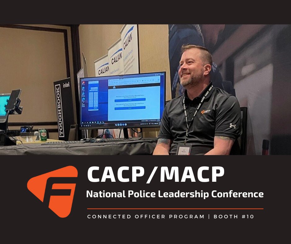 Final day at the CACP/MACP National Police Leadership Conference!

Learn more about our patented #MobilityFirst solution and how it is empowering law enforcement in the field. fset.inc/enterprise/law…

#MobilityFirst #lawenforcement #PCCLE
#ConnectedOfficer #partnersinpolicing