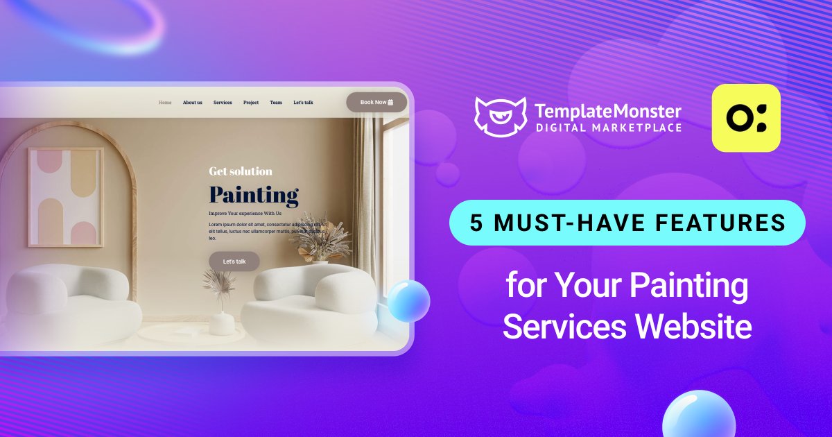 Revamp your painting company website with our expert tips! Our latest blog post covers five essential elements of painting company WordPress themes. 
bit.ly/41H4M9p

#PaintingCompanyWebsite #WordPressThemes #BusinessGrowth #OnlineMarketing #WebsiteDesign