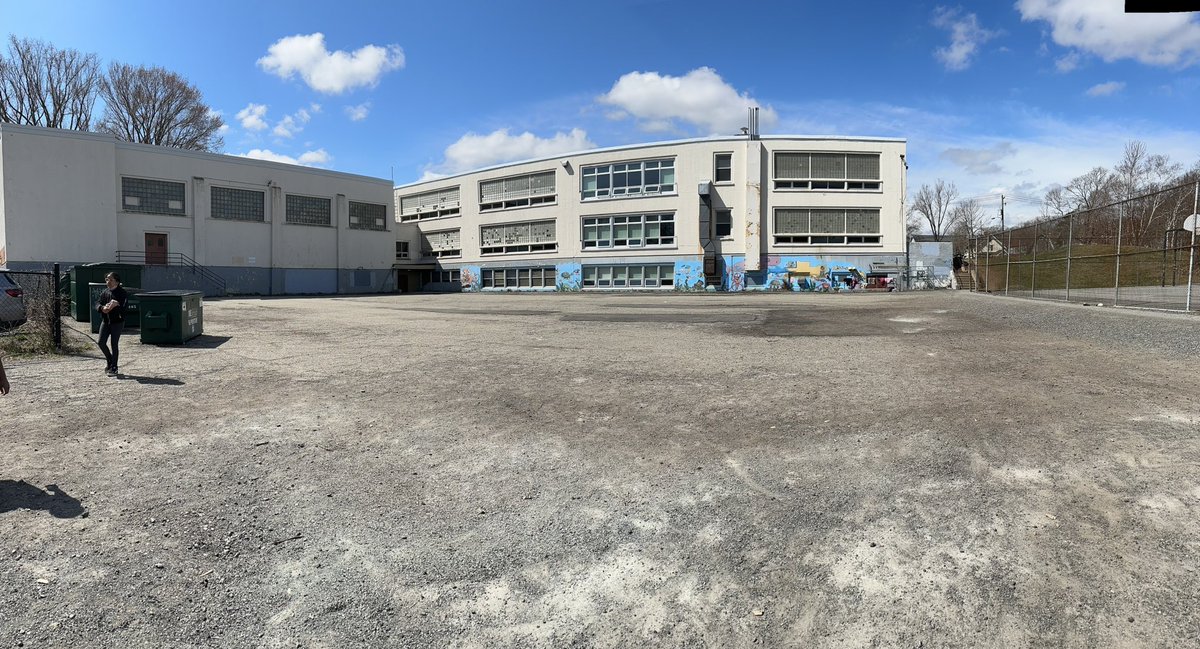 @HRCESafeSchools  We were “rockin’ it” today <a href="/ISEShrsb/">InglisStreetSchool</a>   The 5-6 class extended their Earth Day stewardship to take action to make our school yard safer! Ploughs and asphalt patches are hard on each other! #happyankles