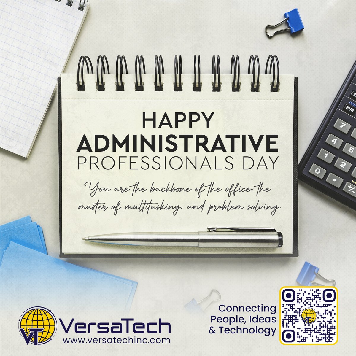 Happy Administrative Professionals Day to all the amazing administrative professionals out there! Today we celebrate your hard work, dedication, and contributions to keeping our organizations running smoothly.
#AdministrativeProfessionalsDay #executiveassistant #VirtualAssistant