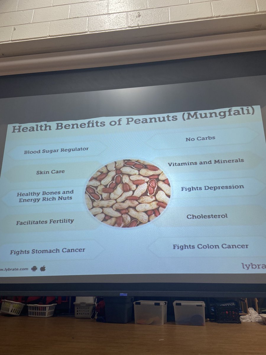 _CoachGMaddox's tweet photo. Today’s HEAL lesson…Students are learning about the benefits of eating peanut butter. #healdaychms #pbjs @ChMSHornets @CHMSOfficial https://t.co/JSTZVqxFTt