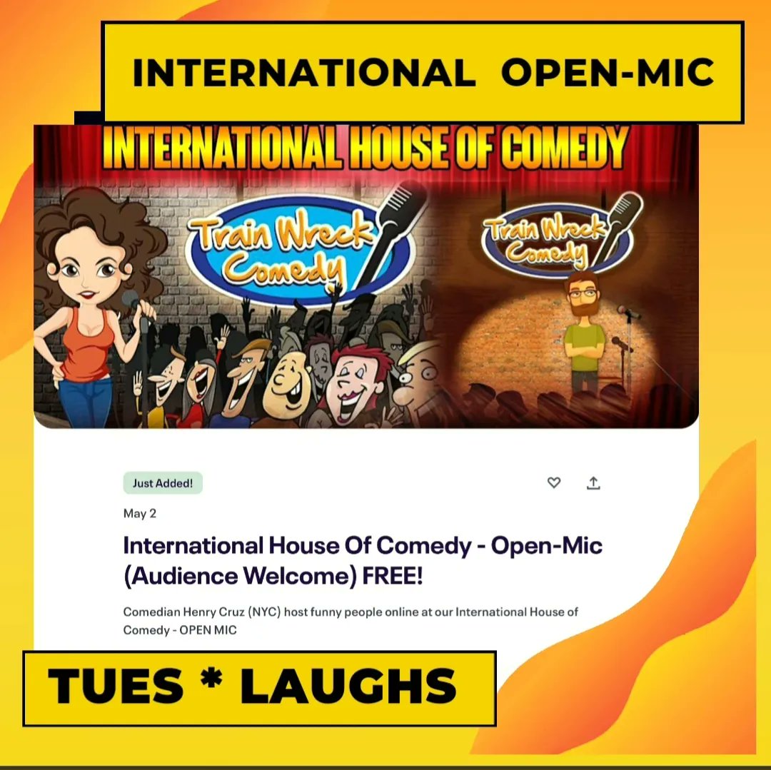 May 2 open-mic
henrycruz.eventbrite.com