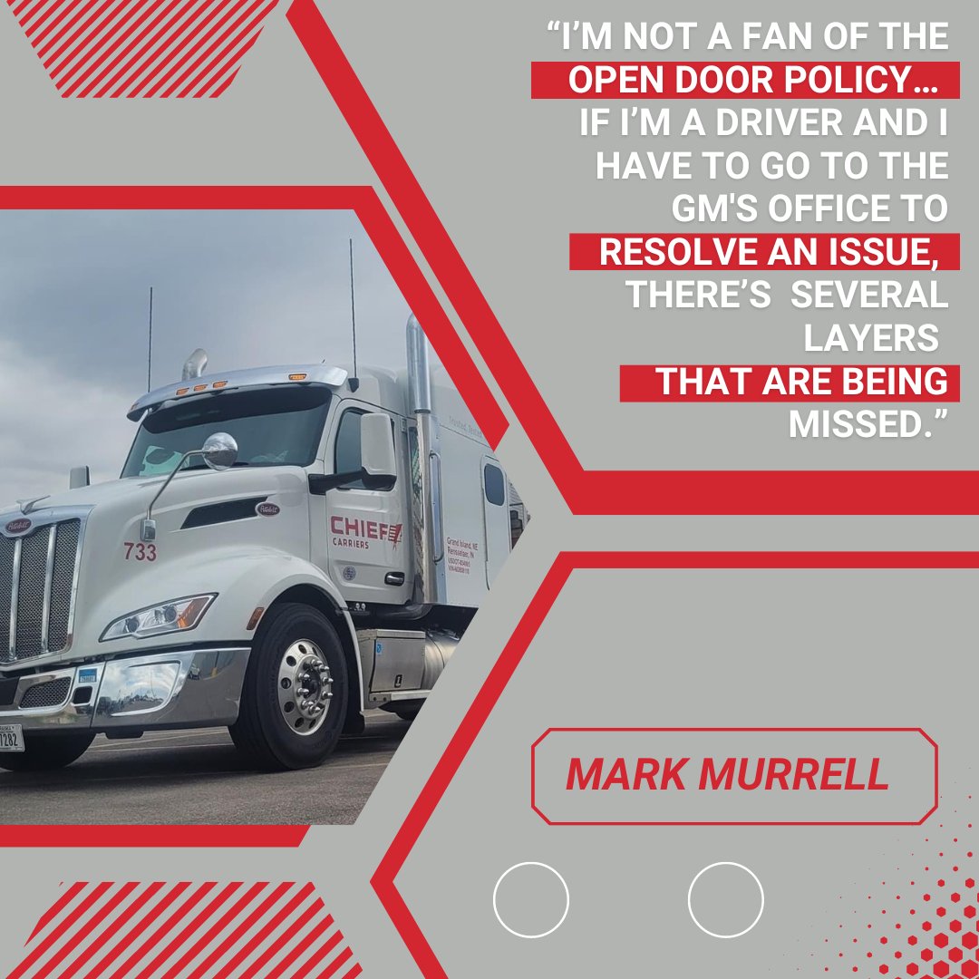 ChiefCarriers's tweet photo. Watch this captivating #podcast interview with Mark Murrell of @BF2DF.
#BF2DF #BestFleets #TruckingPodcasts
https://t.co/ewI6gV3iPj https://t.co/CH4L2xloTf