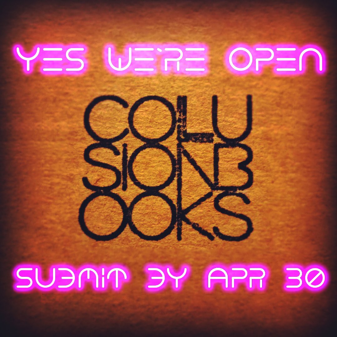 CollusionBooks's tweet image. The countdown is on! In 4 days, our fundraiser &amp;amp; submissions will close.

We’re only $300 short of our goal—and an anonymous donor has pledged to match ALL $ received between now and April 30! Make ‘em pay!

Support: longconmag.com/collusion-fund…
Submit: longconmag.com/collusionbooks…