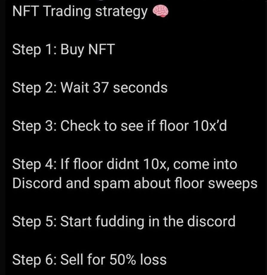 Best strategy to step into #NFTs