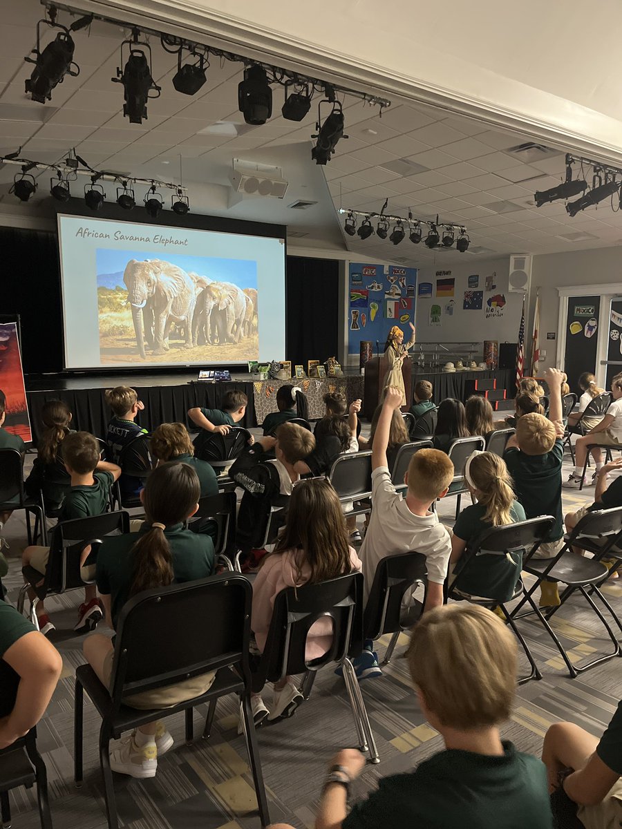PineCrestLower's tweet image. We welcomed @gabbywild ’08 to our campuses last week! The veterinarian, author, activist, and conservationist spoke with Ss in grades 3-5 about her work, ecosystems, and more. #PCAlumni #PCNurturing