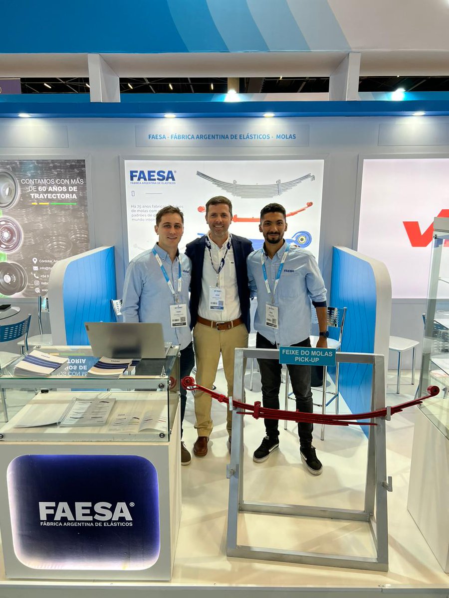 AgenciaProCba's tweet photo. 👥✈️ Acompañamos a 9 empresas cordobesas que participan en #Automec 2023, uno de los principales eventos en América Latina del sector #autopartes 🚗🔩 Se desarrolla en São Paulo 🇧🇷 Brasil, del 25 al 29 de abril. https://t.co/IO7wlNGReH