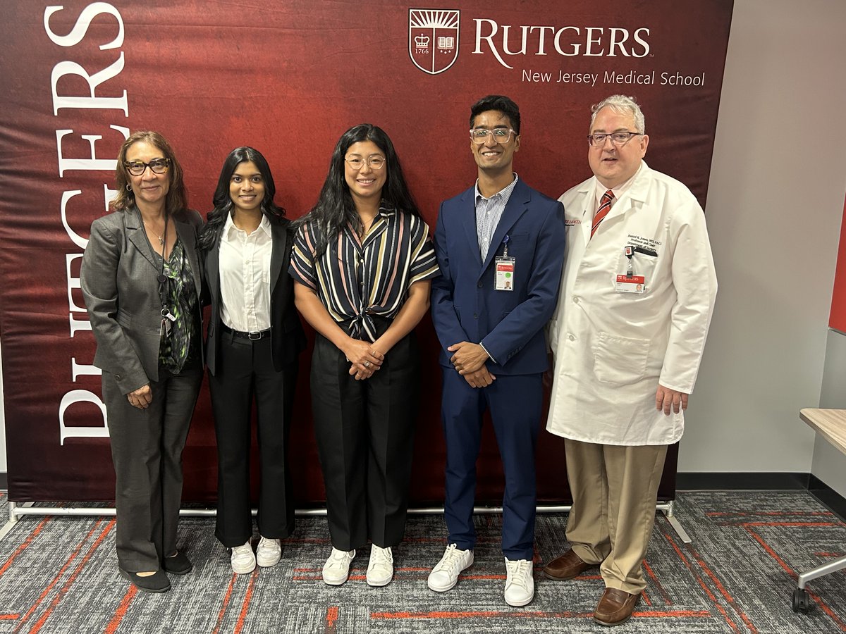 Rutgers_NJMS's tweet photo. The 1st Annual Rutgers NJMS Research Symposium, which showcased the Biomedical research of NJMS medical students, was held on Monday, April 24 in the Medical Science Building. #RutgersNJMS https://t.co/yZoUBeLXHO