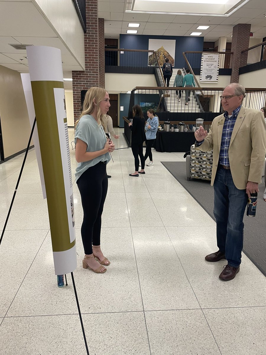 Nebraska Wesleyan Athletic Training (@nwuatprogram) on Twitter photo The <a href="/newesleyan/">Nebraska Wesleyan University</a> Student Research Symposium is underway with the AT poster presentations first up in the Great Hall in Smith-Curtis. Even <a href="/nwu_president/">Darrin Good</a> is busy learning from the students! The <a href="/newesleyan/">Nebraska Wesleyan University</a> Student Research Symposium is underway with the AT poster presentations first up in the Great Hall in Smith-Curtis. Even <a href="/nwu_president/">Darrin Good</a> is busy learning from the students!