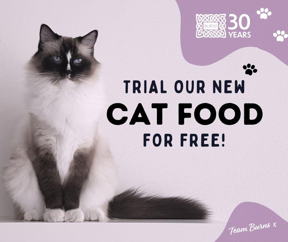 burnspetfood's tweet photo. Free cat food? This way! 🐾🐈

#petfood #Freebie #cats

https://t.co/CsRZYCt5Tj https://t.co/cnw4mN3gl3