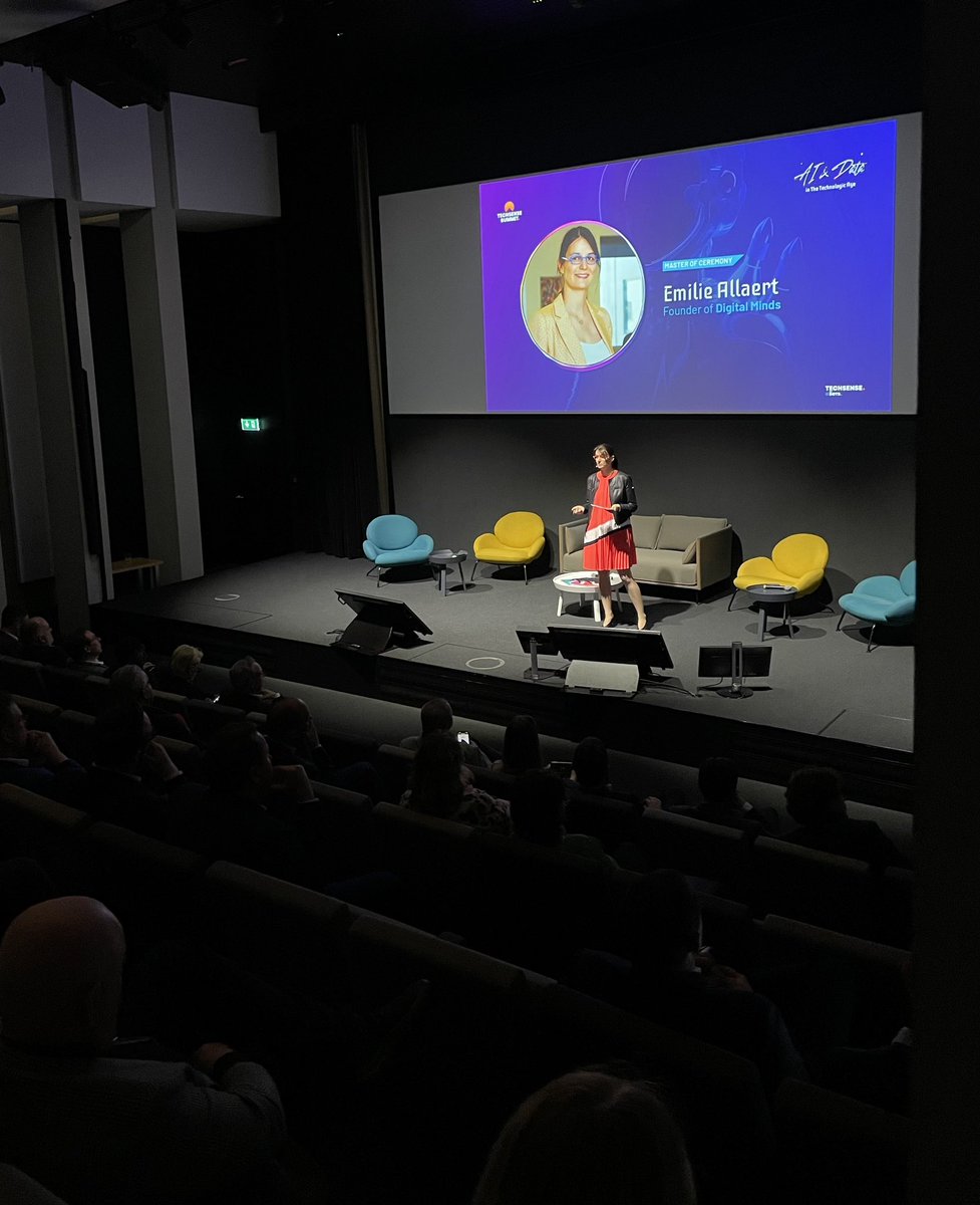 TechSense_Media's tweet image. Great news! #TechSenseSummit is underway with inspiring words from @KamelAmroune and @ronanvanderelst. Sessions are announced by MC @emyallaert - 3 keynotes, 1 fireside chat &amp;amp; 2 round tables. Let&apos;s go!

@DeloitteLU