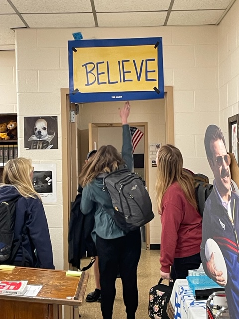 KHSCapstone's tweet photo. With Performance Task 2 in the books, this year's AP Seminar students have learned that the most important skill for success is to BELIEVE in yourself. 
#APCapstone #APSeminar @APforStudents https://t.co/Y2E9RLkdV3
