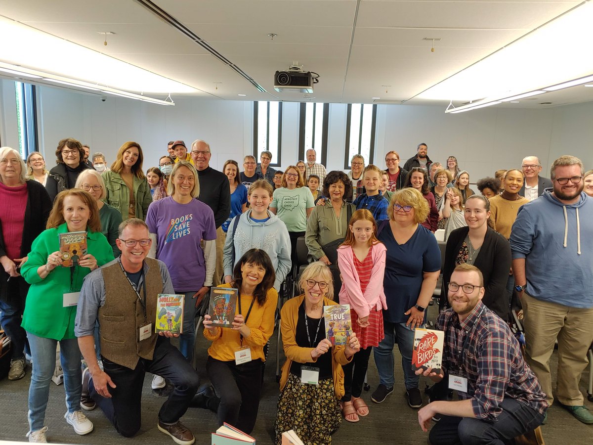 Ohioana Library (@ohioana) on Twitter photo Our #OhioanaBookFestival Middle Grade panel was a big hit! (photo by Meg Brown of <a href="/ThurberHouse/">Thurber House</a>).
More photos coming soon! Our #OhioanaBookFestival Middle Grade panel was a big hit! (photo by Meg Brown of <a href="/ThurberHouse/">Thurber House</a>).
More photos coming soon!