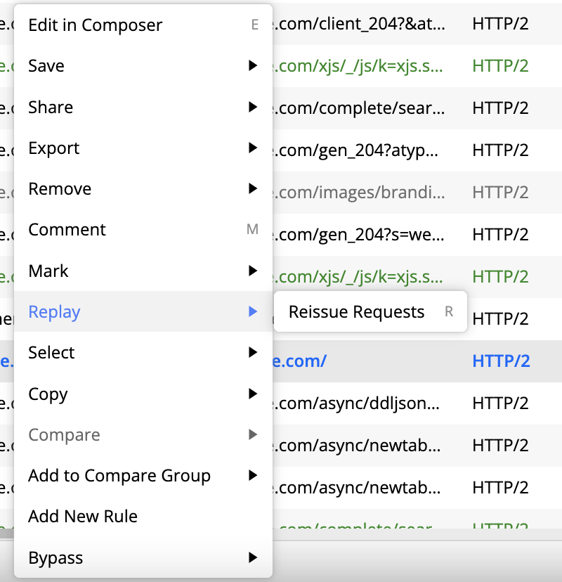 One more functionality you might have missed in #FiddlerEverywhere is the option to quickly Replay one or more already captured requests. 

What do you need to do? Just trigger the action from the context menu on right-click! And hey presto- it works!