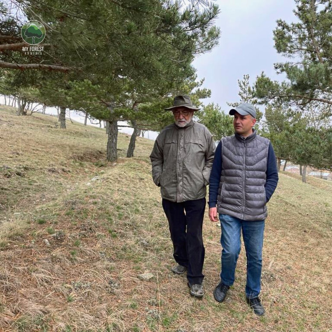 Dr. George Nercessian from Canada visited us during #SpringPlanting2023.

His observations in forestry are very valuable to carry out our work even more professionally.

#MyForestArmenia #PlantTreesforLife #forestry