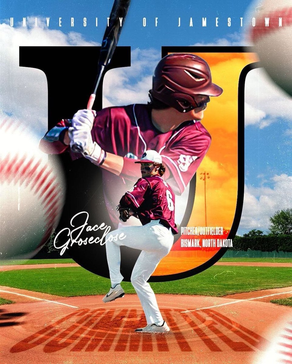 Congrats to <a href="/JaceGroseclose/">Jace Groseclose</a> on signing with the University of Jamestown to continue his education and baseball career. Great kid, great player. Proud of you, Jace!