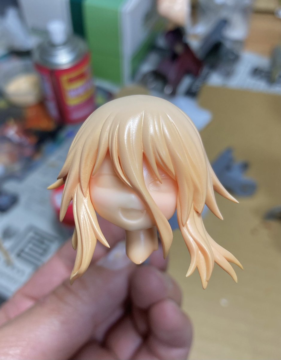 「典ちゃんの髪色めっちゃ悩んでるけどかわいい色になったかな…? 」|アリヌ🍠例大祭せ43abのイラスト