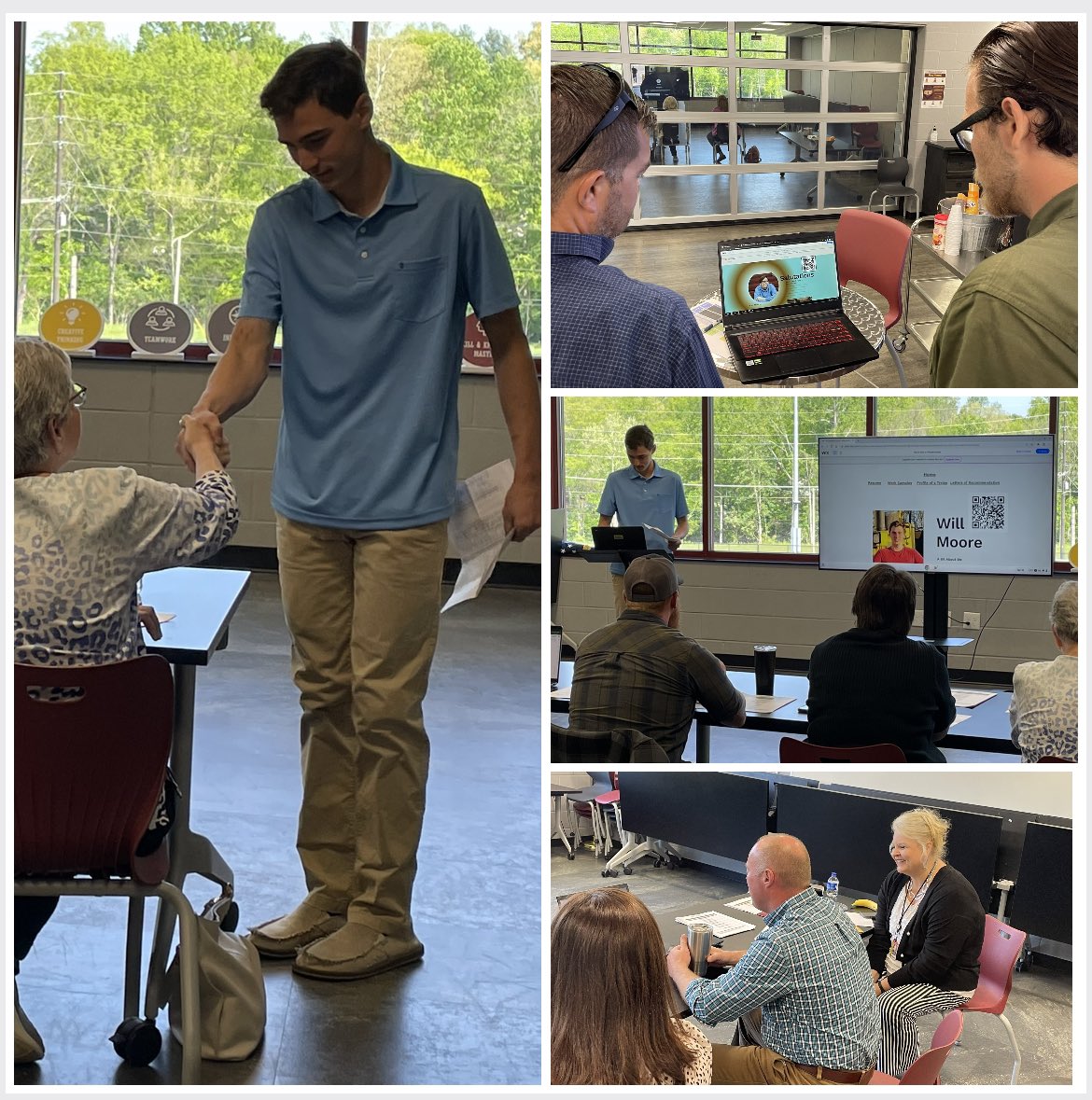 Great week to wrap up @BCHSTrojans Senior Exhibition with school & community leaders!   Amazed to hear the student journeys and the connections to the Profile of Trojan.   Strong partnerships for our students and our community members!  #WhereOpportunityCreatesSuccess