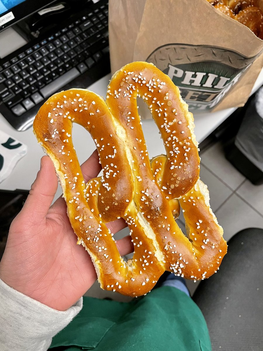 AnywhoKim's tweet photo. National Pretzel Day! https://t.co/SBMaHWIngB