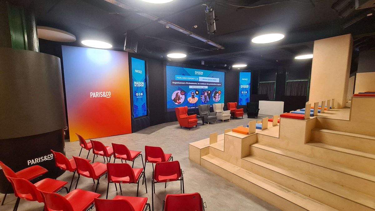 Maison de l'Esport (@maisonesport) on Twitter photo Nous sommes impatients de vous accueillir à la <a href="/MaisonEsport/">Maison de l'Esport</a> pour notre conférence #ParlonsEsport 2.0 en compagnie d'organisateurs d'événements ! 🏟️
🔗 Dernière chance pour vos places : eventbrite.fr/e/billets-orga… Nous sommes impatients de vous accueillir à la <a href="/MaisonEsport/">Maison de l'Esport</a> pour notre conférence #ParlonsEsport 2.0 en compagnie d'organisateurs d'événements ! 🏟️
🔗 Dernière chance pour vos places : eventbrite.fr/e/billets-orga…