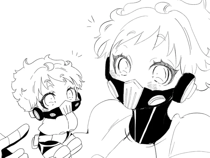 23ガチ絵とちび絵😙 