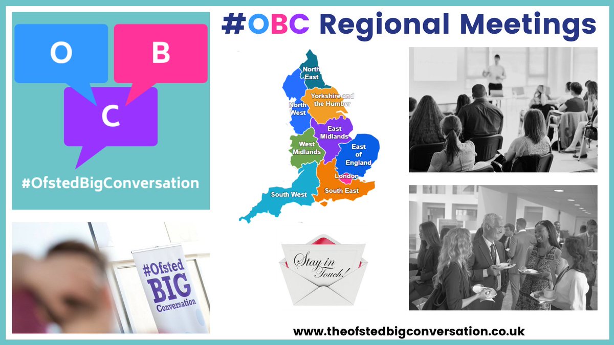 Find out about your #OfstedBigConversation regional meetings and events! 
bit.ly/2PzRg77 #JoinTheConversation #GetInvolved