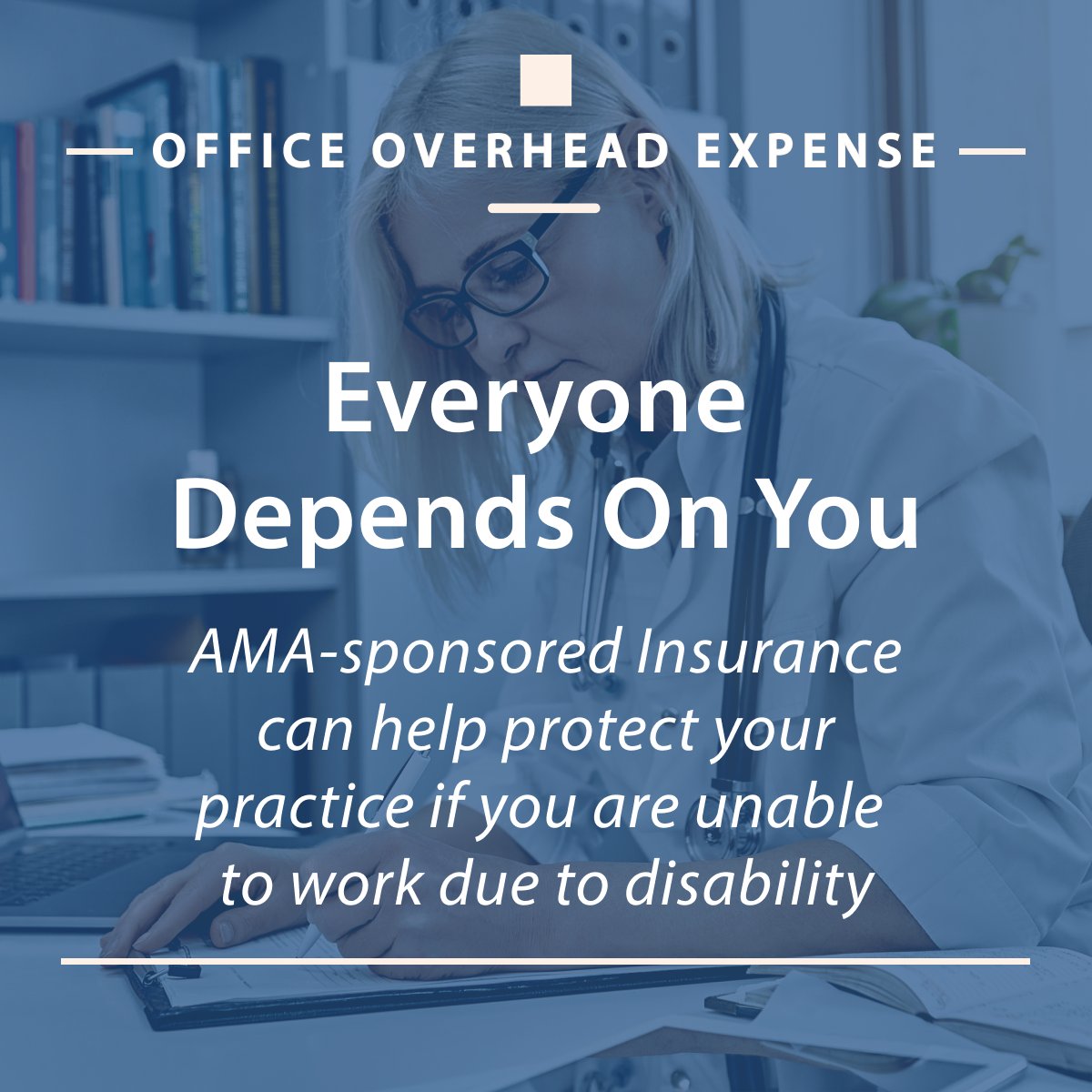 amainsure's tweet photo. Keep your practice on track during a disabling illness or injury. Learn more about Office Overhead Expense Insurance - https://t.co/F9stgORdoq
#ProtectingPhysiciansForALifetime #AMAInsurance #medicalprivatepractice https://t.co/88WY9danJb