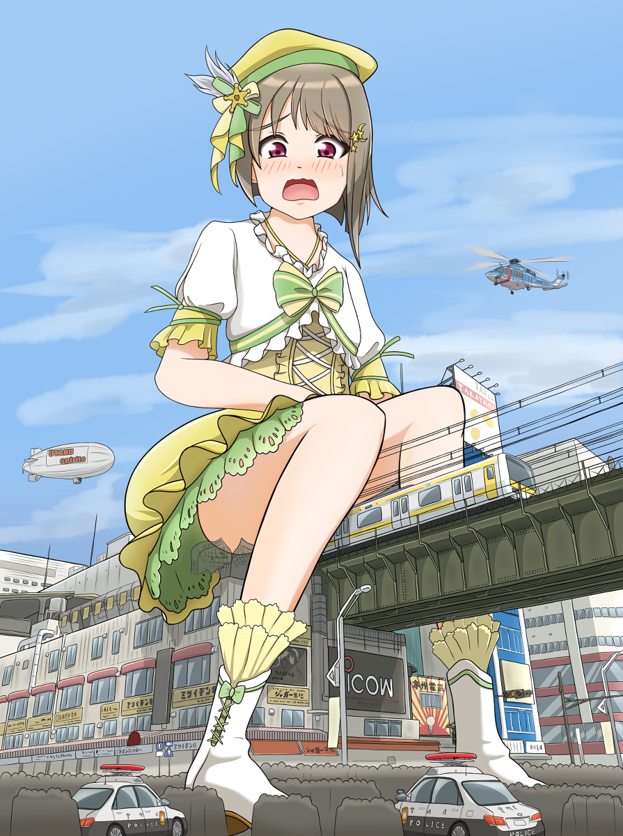 WeLoveGiantess's tweet photo. 中須かすみ | ゆかりごはん #pixiv https://t.co/f9ZXyMxBrN https://t.co/PJwKfBPo1Z