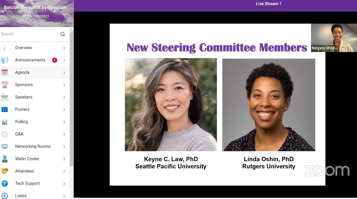 pachysandra's tweet photo. I'm very excited to be at the 2023 Suicide Research Symposium among over 1850 participants from around the world. Getting to learn from researchers like @drlindaoshin @KeyneCLaw and so many other researchers is an honor. #gratitude #SuicidePrevention  #srs2023 https://t.co/g9gGUHrLfS