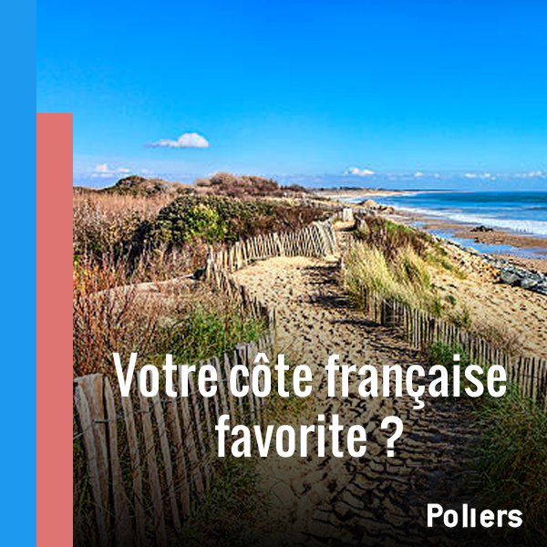 🌊 Quel est votre litoral français préféré ?

Dites le nous sur Pollers > bit.ly/3UGkD5g