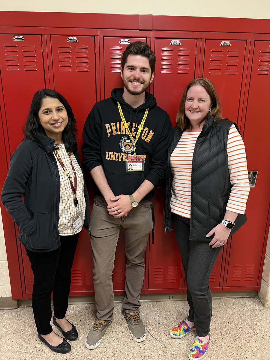 Sending off our amazing student teacher, Ethan, from @Princeton #TeacherPrep on his last day with us.  We look forward to seeing the difference you make in the classroom. @AnjanaIyer #AllKidsCanLearn
