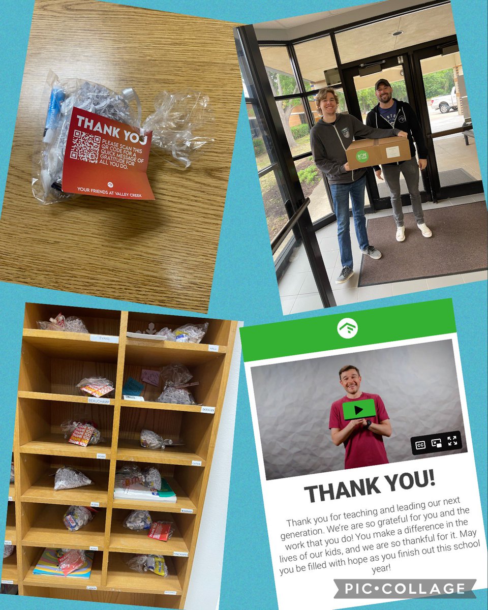 michele_new's tweet photo. Thank you @valleycreek for the gifts for our teachers!  💚 https://t.co/jd4oaOUrl8