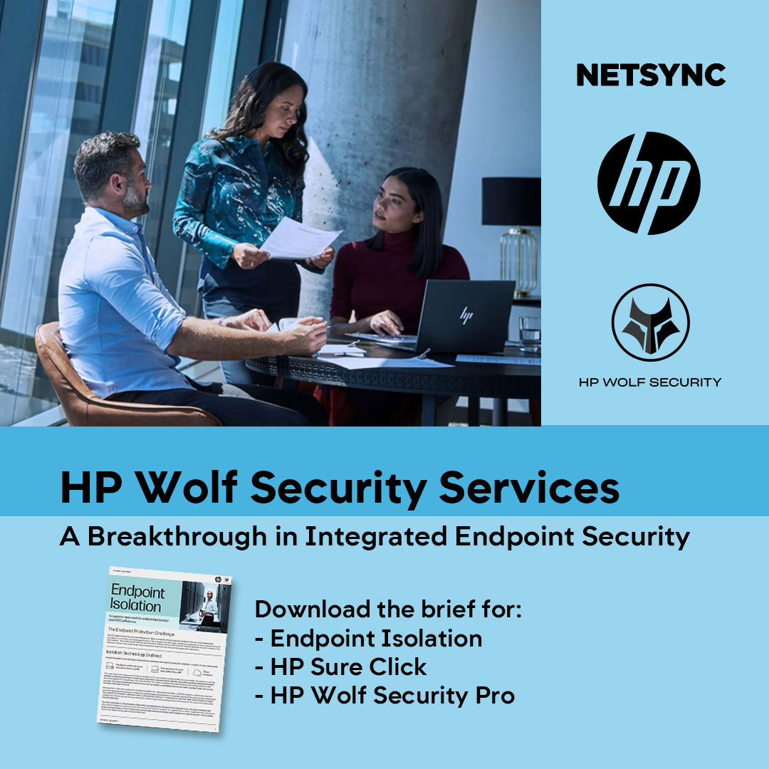 NetsyncNews's tweet image. 18 billion clicks, downloads, and attachments protected without a single compromise… 

HP Wolf Security Solutions from Netsync, offer a superior approach to endpoint protection and SOC efficiency – Just look at the stats! 
Learn more: go.netsync.com/0140-hp-securi… 

#Netsync #HP