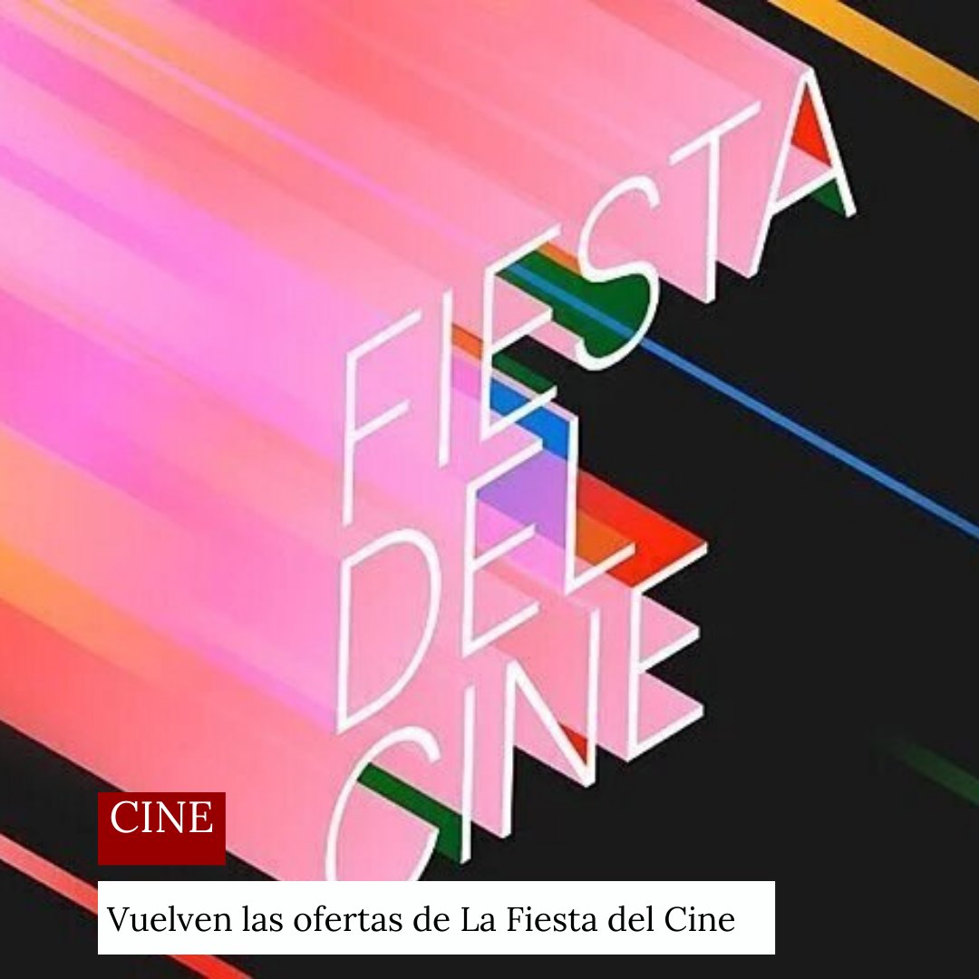 spectaremedia's tweet photo. No te quedes sin entradas para el Festival de Cine. Disponibles a partir del 10 de mayo. 
Más info aquí: https://t.co/b7sEvCmjb2
#cine #festivaldecine https://t.co/NgVgtr4nkH